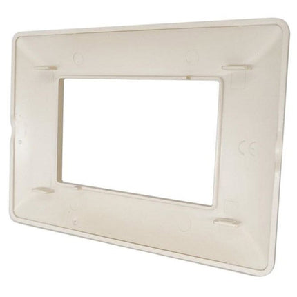 Placchetta per interruttore a 3 4 6 posti champagne cassetta 503 compatibile con btcino matix supporto cover - enzoled