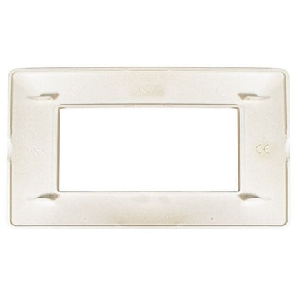 Placchetta per interruttore a 3 4 6 posti champagne cassetta 503 compatibile con btcino matix supporto cover - enzoled