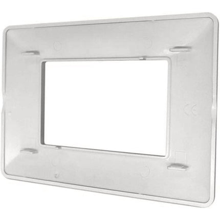 Placchetta per interruttore a 3 4 6 posti grigio scuro cassetta 503 compatibile con btcino matix supporto cove - enzoled