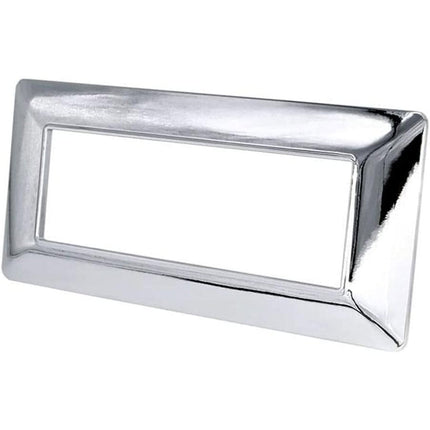 Placchetta per interruttore a 3 4 7 posti argento cassetta 503 compatibile con btcino matix supporto cover - enzoled