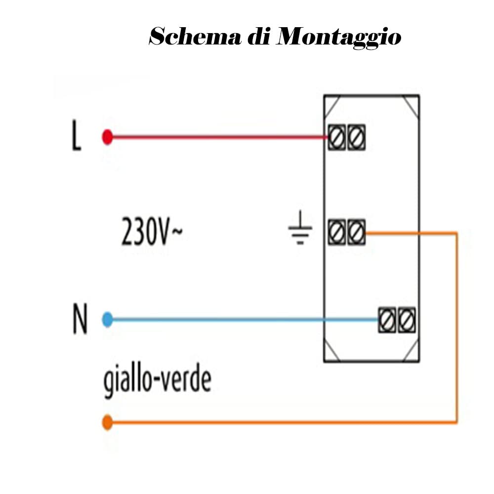 Presa bipasso bivalente 10-16A compatibile matix prese modulo cassetta 503 - enzoled