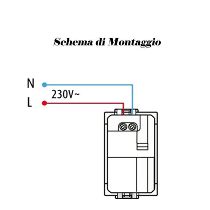Modulo presa USB da muro per placca cassetta 503 compatibile con matix 5V - enzoled