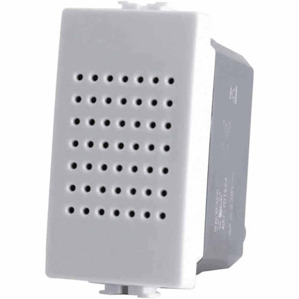 Ronzatore compatibile con matix per placca 3 moduli suoneria avvisatore acustico allarme - enzoled