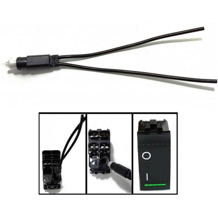 Spia led per retroilluminazione luce per interruttore pulsante compatibile con living light international air - enzoled