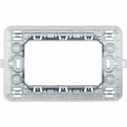 Supporto modulo per placche 2 3 4 e 7 posti compatibile con matix cassetta 503 scatola per placchette interruttori - enzoled