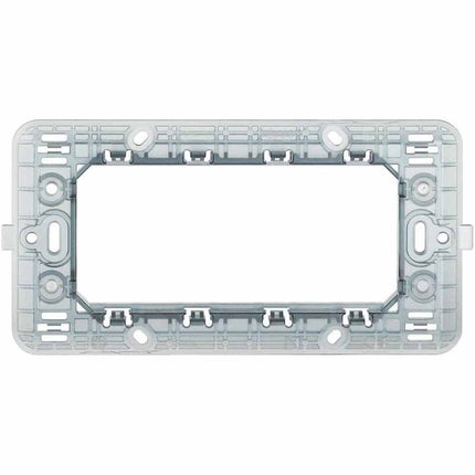 Supporto modulo per placche 2 3 4 e 7 posti compatibile con matix cassetta 503 scatola per placchette interruttori - enzoled