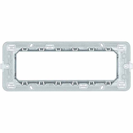 Supporto modulo per placche 2 3 4 e 7 posti compatibile con matix cassetta 503 scatola per placchette interruttori - enzoled
