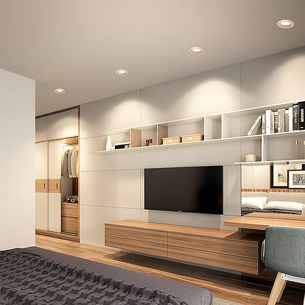 Modulo led 6W sostituzione per faretti GU10/MR16 da incasso CCT opaco