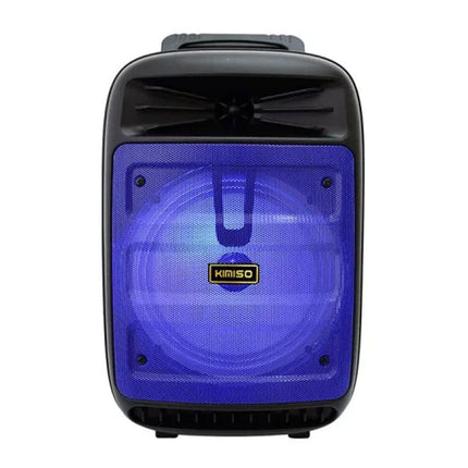 Cassa Karaoke bluetooth ricaricabile con microfono speaker con luci radio FM ingresso aux usb tg - enzoled