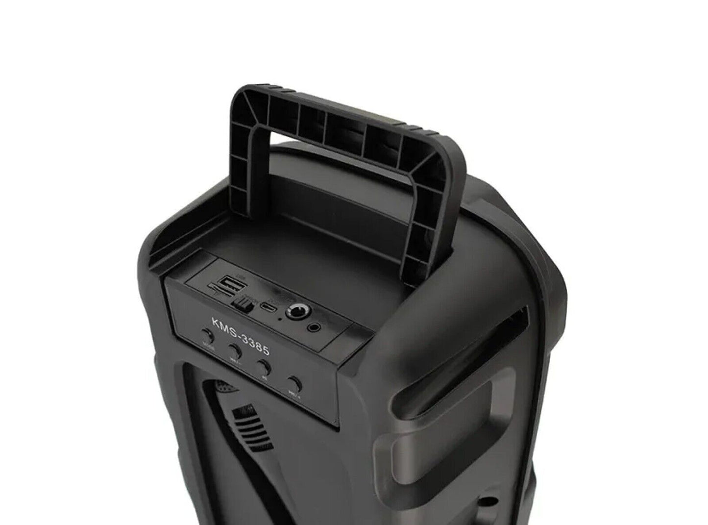 Cassa Karaoke bluetooth ricaricabile con microfono speaker con luci radio FM ingresso aux usb tg - enzoled