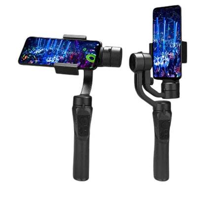 Stabilizzatore gimbal per smarphone a 3 assi bastone per selfie con telecomando integrato con app anti vibrazioni rotazione 360° con zoom - enzoled