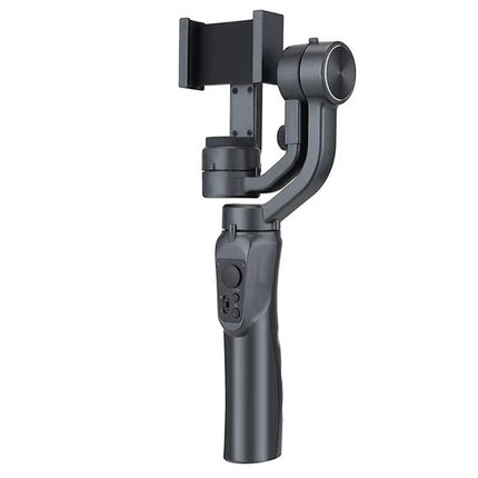 Stabilizzatore gimbal per smarphone a 3 assi bastone per selfie con telecomando integrato con app anti vibrazioni rotazione 360° con zoom - enzoled