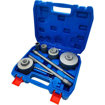 Kit 9 pezzi di frese a tazza carotatrice da 30 40 65 80 100 mm fresa punta sds s e max da 250 mm - enzoled