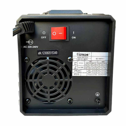 Saldatrice inverter 350 ampere elettrica con display digitale per saldature con accessori - enzoled