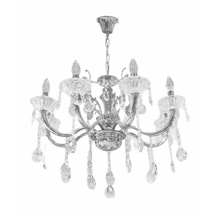 Lampadario con portalampada a candelabro 6 bracci lampada retrò E14