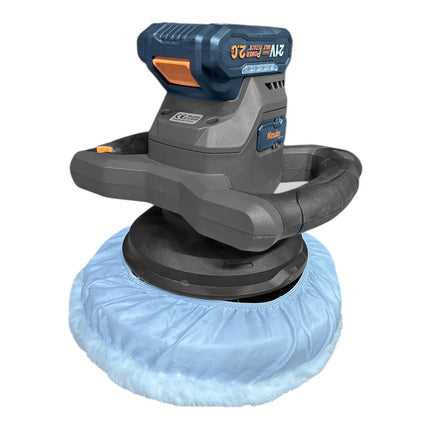 Lucidatrice levigatrice a doppia batteria 21V per auto per lucidare sgrossare levigare la carrozzeria disco 250 mm - enzoled