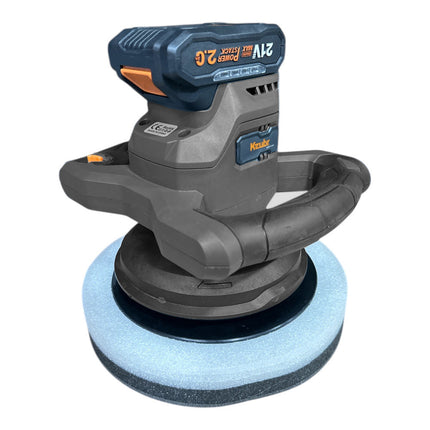 Lucidatrice levigatrice a doppia batteria 21V per auto per lucidare sgrossare levigare la carrozzeria disco 250 mm - enzoled