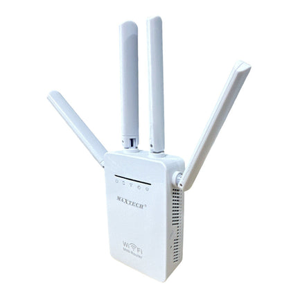 Extender wifi 2.4G amplificatore di segnale wireless per modem access point 4 antenne ripetitore router 300mbps 2 lan - enzoled