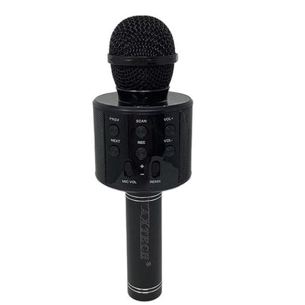 Microfono bluetooth karaoke con cassa speaker integrata altoparlante senza fili funzione REC Tf card usb ricaricabile - enzoled