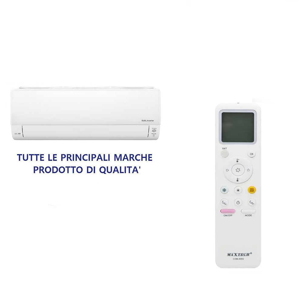 Telecomando per condizionatore universale per climatizzatori con timer - enzoled