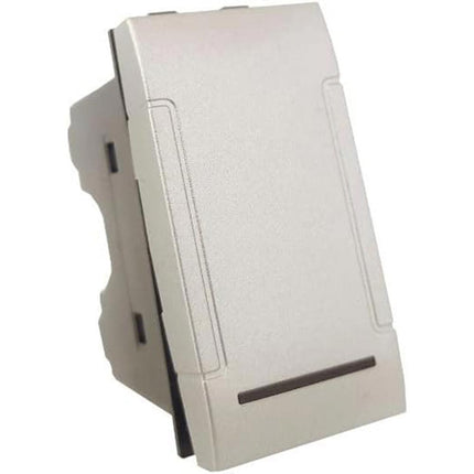 Pulsante unipolare compatibile con living light international air interruttore relè 10A 250V invertitore deviatore campanello - enzoled