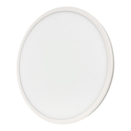 Pannello led slim rotondo da incasso faretto con clip regolabile adatto per foro da 10 a 28 cm 40 watt illuminazione a luce fredda 6500k calda 3000k naturale 4000k - enzoled