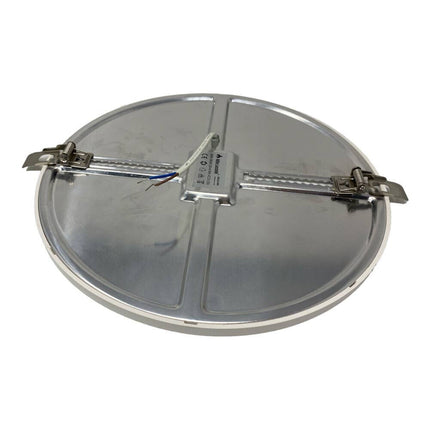 Pannello led slim rotondo da incasso faretto con clip regolabile adatto per foro da 10 a 28 cm 40 watt illuminazione a luce fredda 6500k calda 3000k naturale 4000k - enzoled