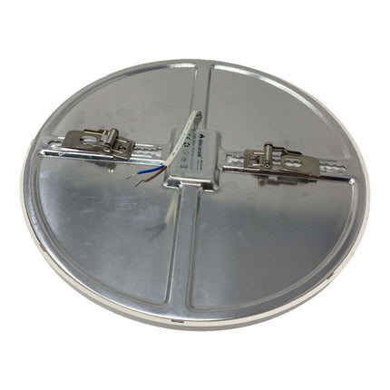 Pannello led slim rotondo da incasso faretto con clip regolabile adatto per foro da 10 a 28 cm 40 watt illuminazione a luce fredda 6500k calda 3000k naturale 4000k - enzoled