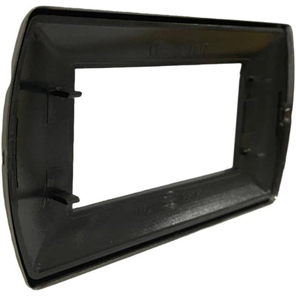 Placchetta in metallo a 3 4 7 posti bronzo cassetta 503 compatibile con living international supporto cover - enzoled