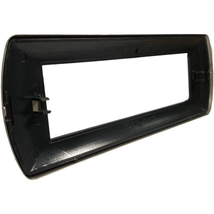 Placchetta in metallo a 3 4 7 posti champagne cassetta 503 compatibile con living international supporto cover - enzoled