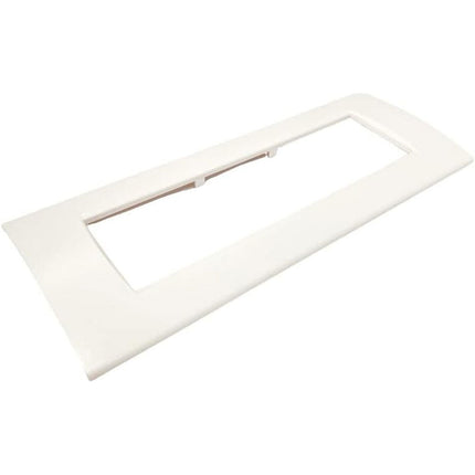 Placchetta a 3 4 7 posti bianca cassetta 503 compatibile con living light supporto cover - enzoled