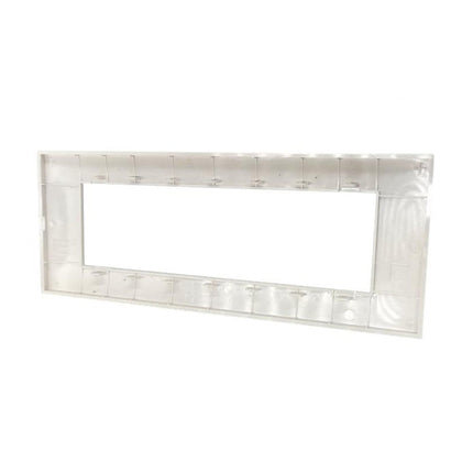 Placchetta per interruttore a 3 4 7 posti bianca cassetta 503 compatibile con vimar plana supporto cover - enzoled