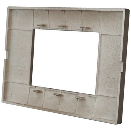 Placchetta per interruttore a 3 4 7 posti rame cassetta 503 compatibile con vimar plana supporto cover - enzoled