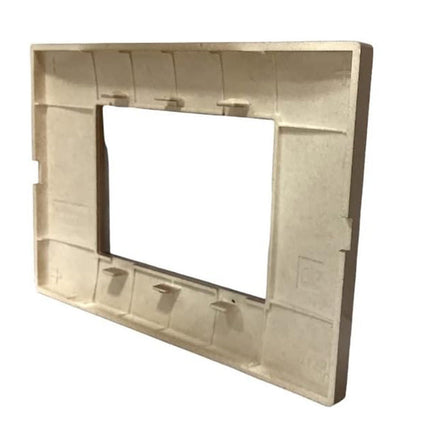 Placchetta per interruttore a 3 4 7 posti rame cassetta 503 compatibile con vimar plana supporto cover - enzoled