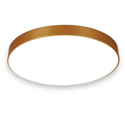 Plafoniera a led 70 watt rotonda lampada da soffitto oro lampadario a luce fredda o naturale - enzoled