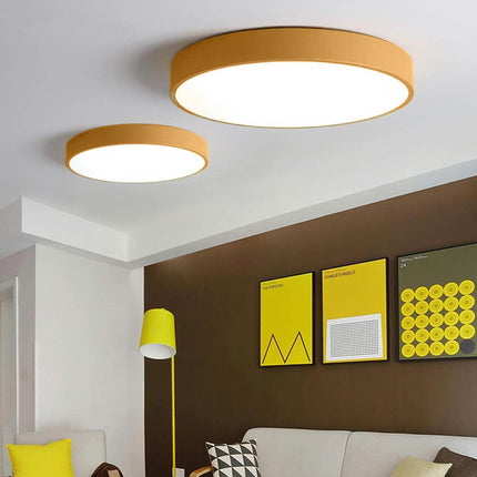 Plafoniera a led 70 watt rotonda lampada da soffitto oro lampadario a luce fredda o naturale - enzoled