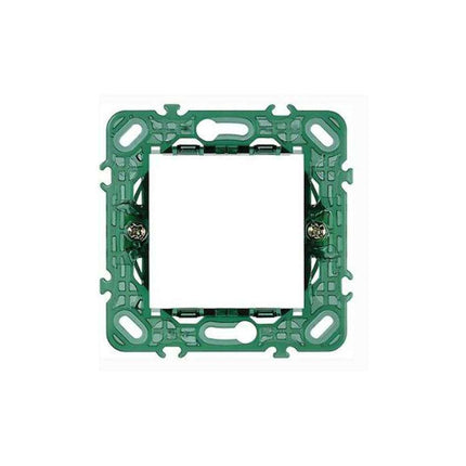 Supporti modulo verde per placche 2 3 4 7 posti compatibile con vimar plana cassetta 503 scatola per placchette interruttori - enzoled