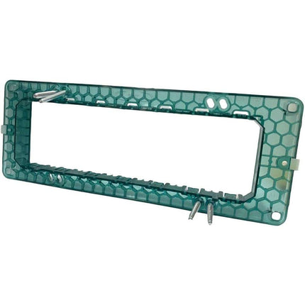 Supporti modulo verde per placche 2 3 4 7 posti compatibile con vimar plana cassetta 503 scatola per placchette interruttori - enzoled