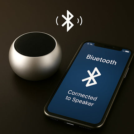 Cassa bluetooth mini speaker amplificato ricaricabile 3W vari colori enzoled