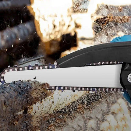 Motosega doppia batteria 68V lama 8 pollici motore brushless con oliatore tagliarami elettrosega enzoled