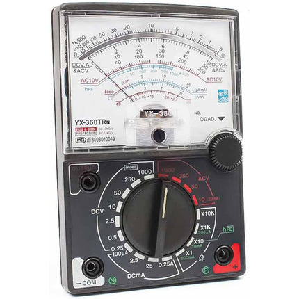 Multimetro analogico mini tester con puntali rilevatori di tensione enzoled