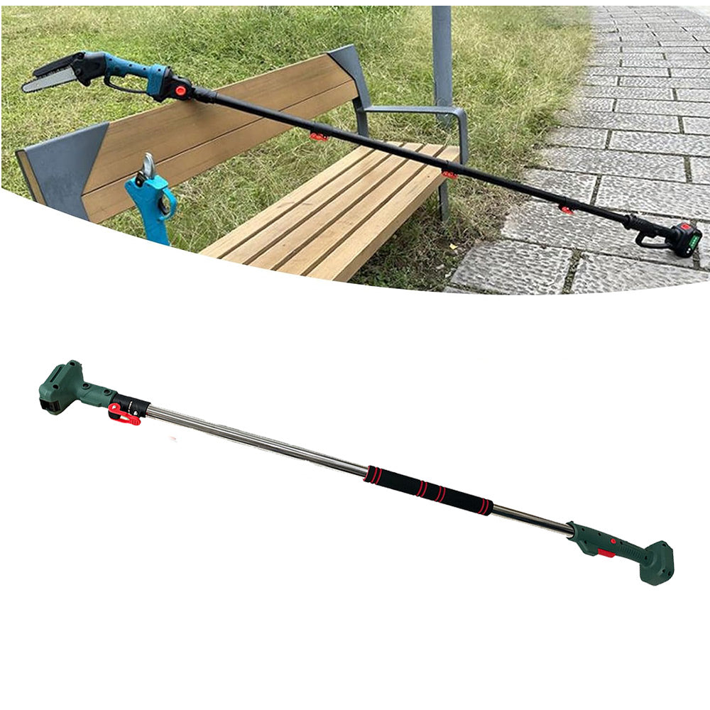 Asta telescopica per attrezzi a batteria a 3 contatti prolunga allungabile per potatura motosega forbice - enzoled