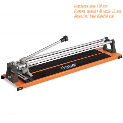 Tagliapiastrelle manuale lunghezza 600 mm 24” macchina da taglia per mattonelle taglierina - enzoled