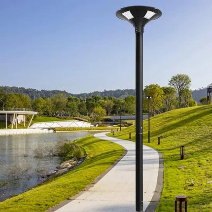 Palo verticale staffa per lampione ufo stradale 3 metri in sezione da 1 metro supporto in metallo componibile per faro - enzoled