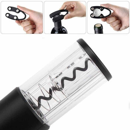 Apribottiglia elettrico a batteria per bottiglia di vino cavatappi taglia capsula apri bottiglia - enzoled