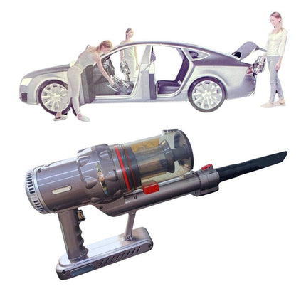 Aspirapolvere ricaricabile senza sacchetto con vari accessori scopa elettrice senza filo per casa auto 600 watt - enzoled