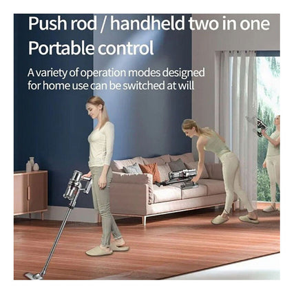 Aspirapolvere ricaricabile senza sacchetto con vari accessori scopa elettrice senza filo per casa auto 600 watt - enzoled