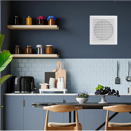 Aspiratore con ventola da parete per estrazione d’aria ventilazione per cambio aria elimina odori bagni ambienti pubblici e domestici 25 watt - enzoled