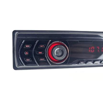 Autoradio stereo per auto radio Fm ingresso sd e usb lettore mp3 e aux jack 3,5 mm potenza 65 watt x 4 con telecomando - enzoled