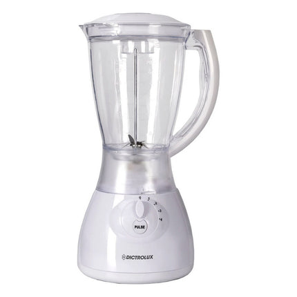 Frullatore elettrico 300 watt 4 velocità con bicchiere da 1500 ml mixer per frutta frappè - enzoled